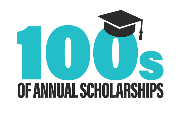 scholarship availability graphic