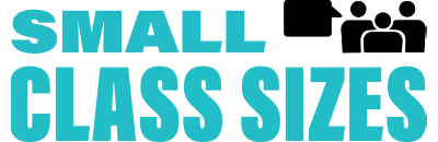graphic of small class size