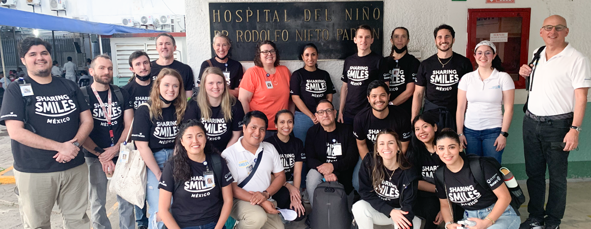 Alonso Martin Arcadia-Reynoso and Daniel O’Malley volunteered with the AdventHealth Foundation’s “Sharing Smiles” program