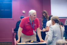 Senior Design mentor and Dr. Traynham