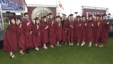 Commencement 2022 photos by Andrew Wardlow