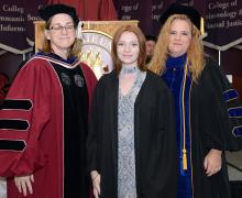 First-year student at 2019 convocation