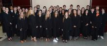 First-year students at 2019 convocation