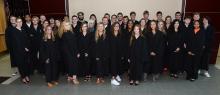 First-year students at 2019 convocation