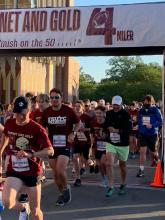 FSU PC Running Club at FSU 4 Miler