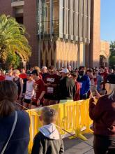 FSU PC Running Club at FSU 4 Miler