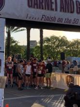 FSU PC Running Club at FSU 4 Miler