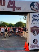 FSU PC Running Club at FSU 4 Miler