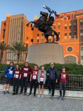 FSU PC Running Club at FSU 4 Miler