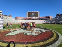 FSU PC Running Club at FSU 4 Miler