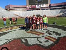 FSU PC Running Club at FSU 4 Miler