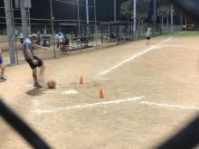 Intramural Kickball Game