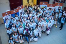 Student participants and volunteers for STEM Story
